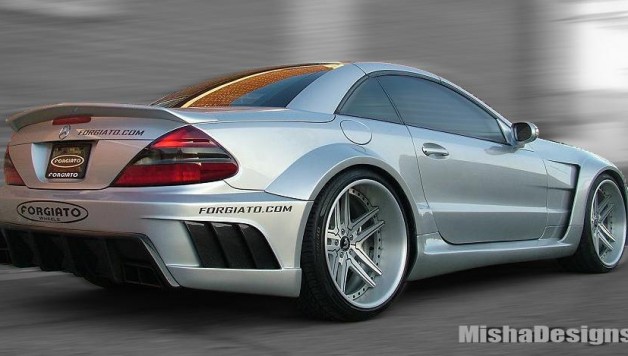 Misha Designs offers Mercedes SL-Class widebody packages