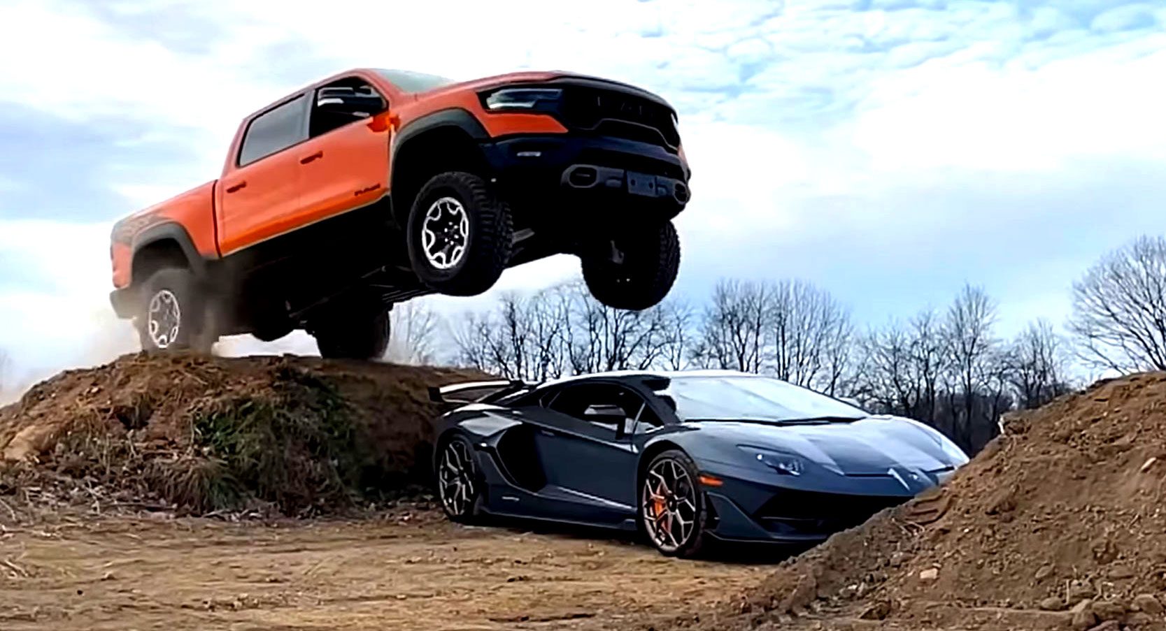 YouTuber Charged Over TRX Jump: He Does It Again with Two Lamborghinis