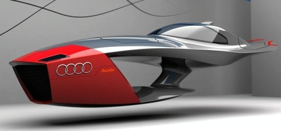 Designer Exercise: Audi Calamaro Flying Concept Car