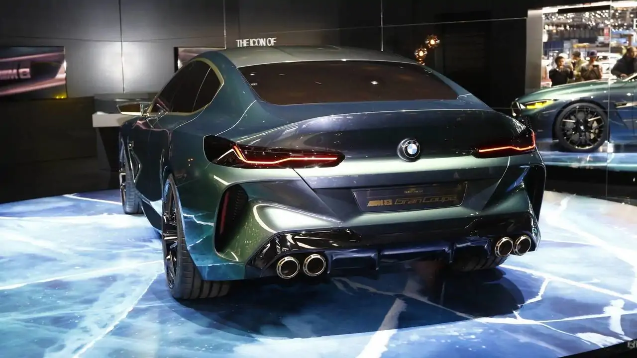 2020 BMW 8 Series Gran Coupe Teased in The Desert