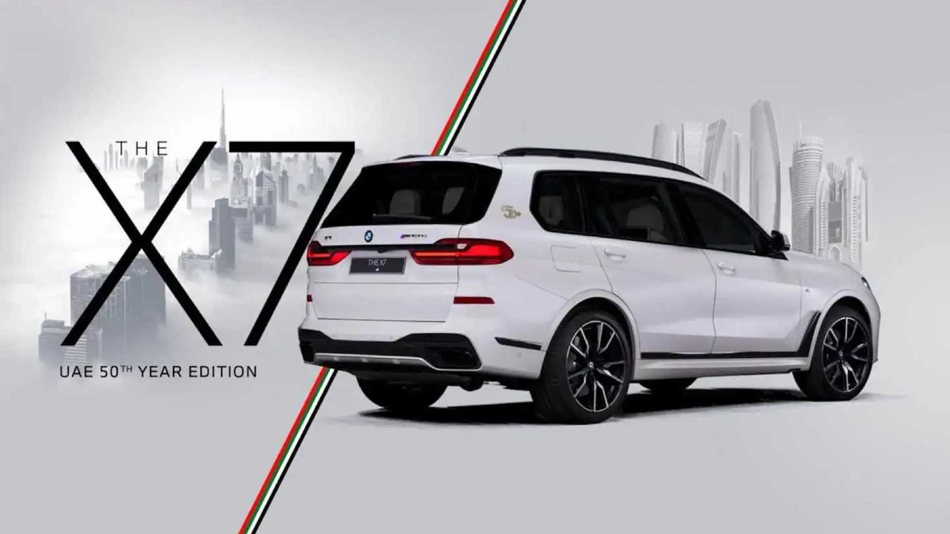 BMW X7 UAE 50th Anniversary Edition comes with Fancy Perfume