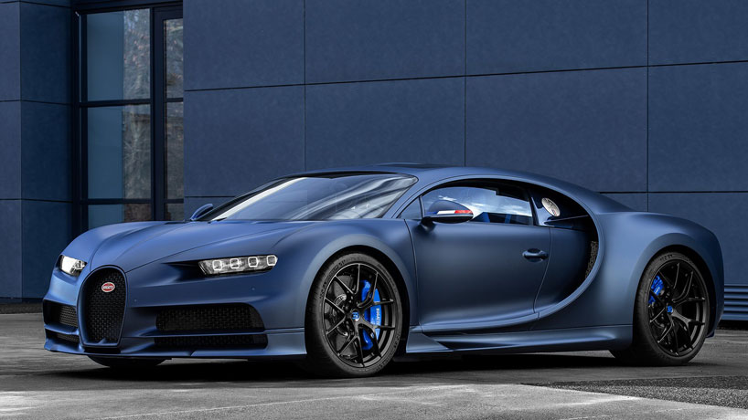 Bugatti's 110th anniversary is celebrated by Special Chiron Sport