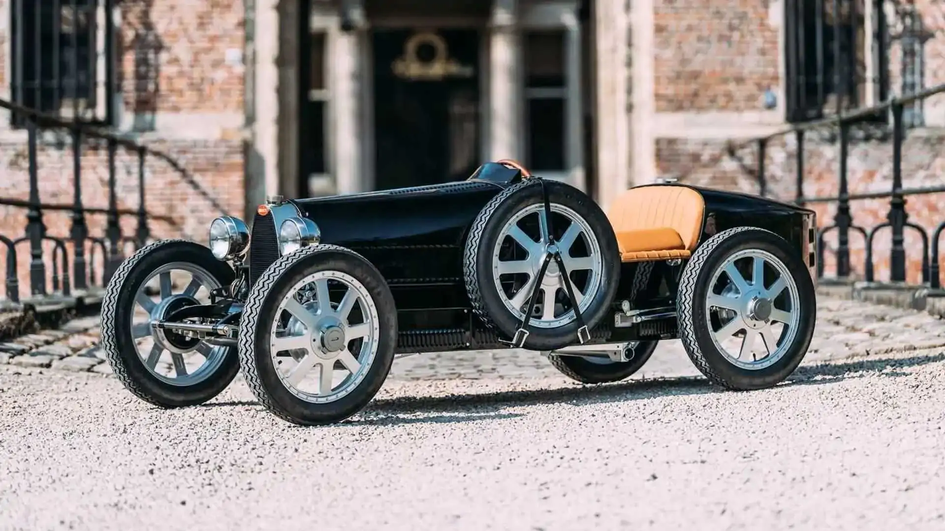 Even the Bugatti Baby II is highly customized