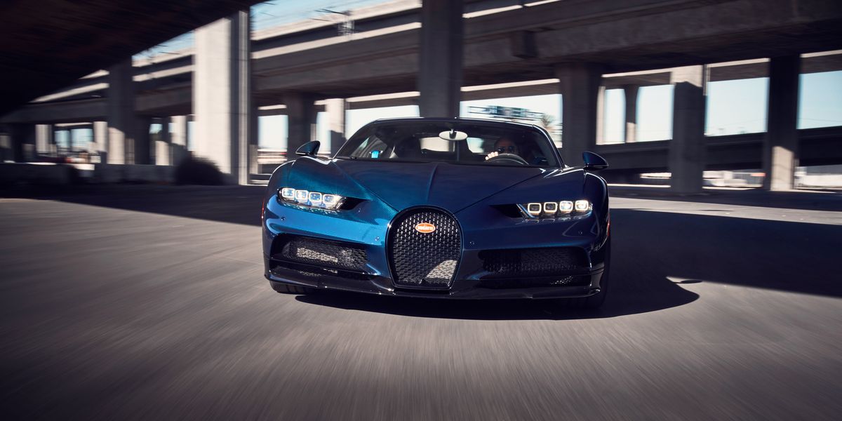 You can see the Bugatti Chiron reach 202 MPH with a solitary effort