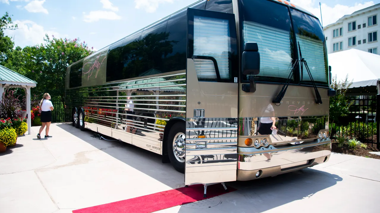 Dolly Parton's Custom Tour Bus Can Be Your Night Stay