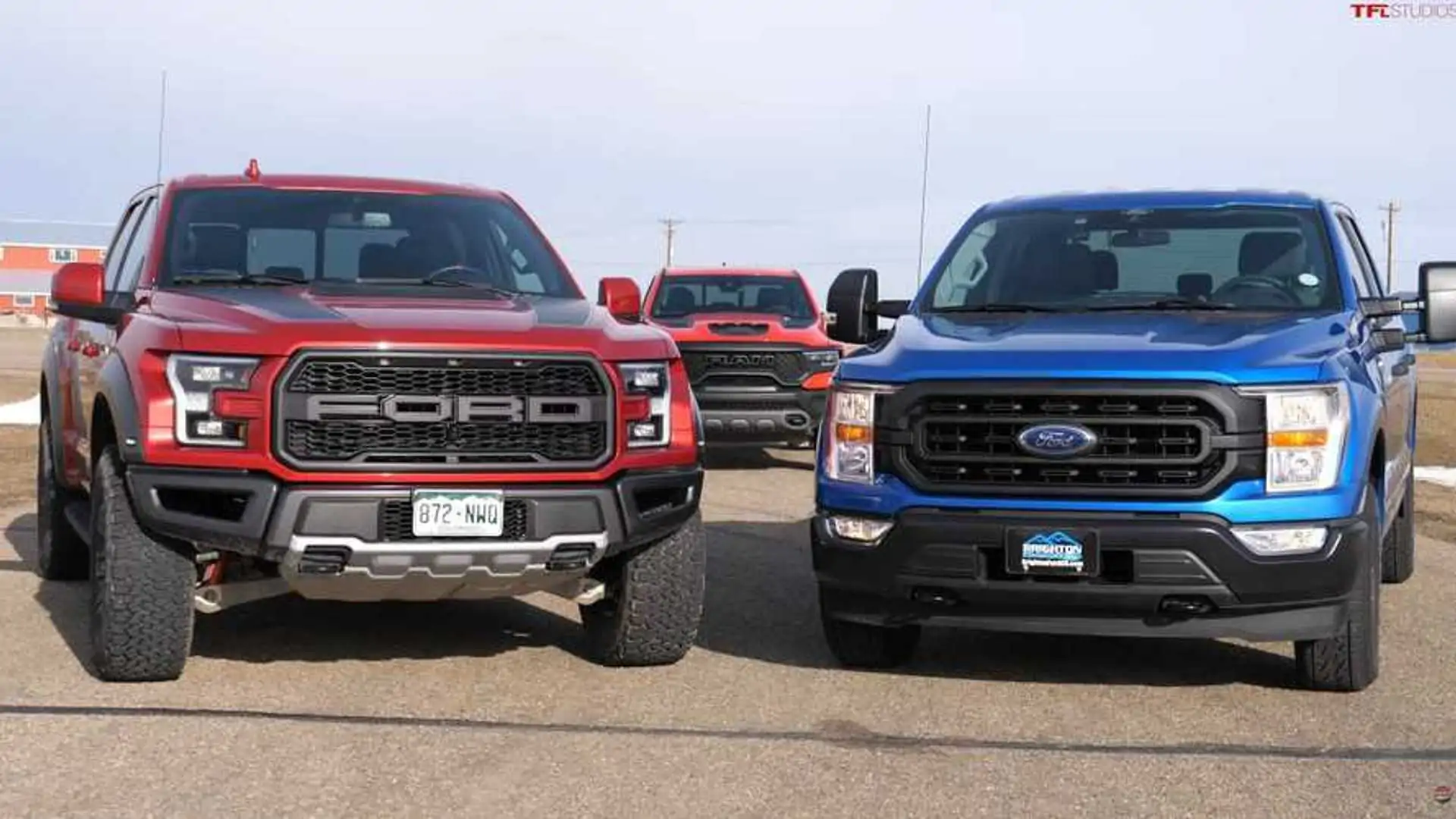 Ford F-150 Drag Race Pits Old Raptor against New Hybrid