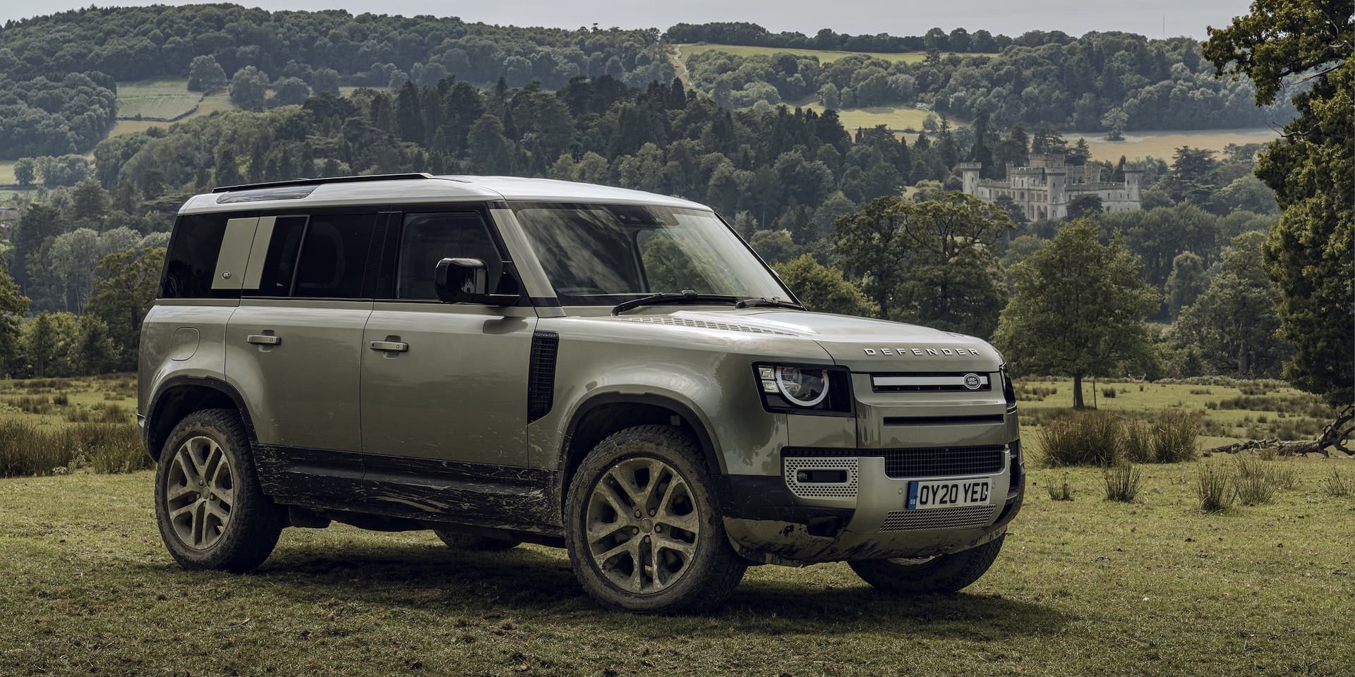 Land Rover Defender Shows Off Its New Body in The U.K.