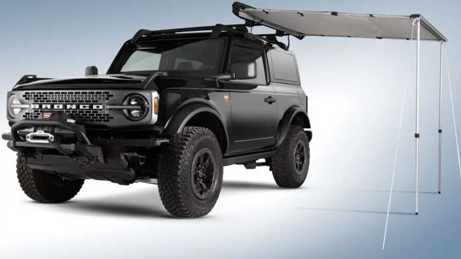 Ford Bronco Accessories Page Up and Running with Almost 200 Items