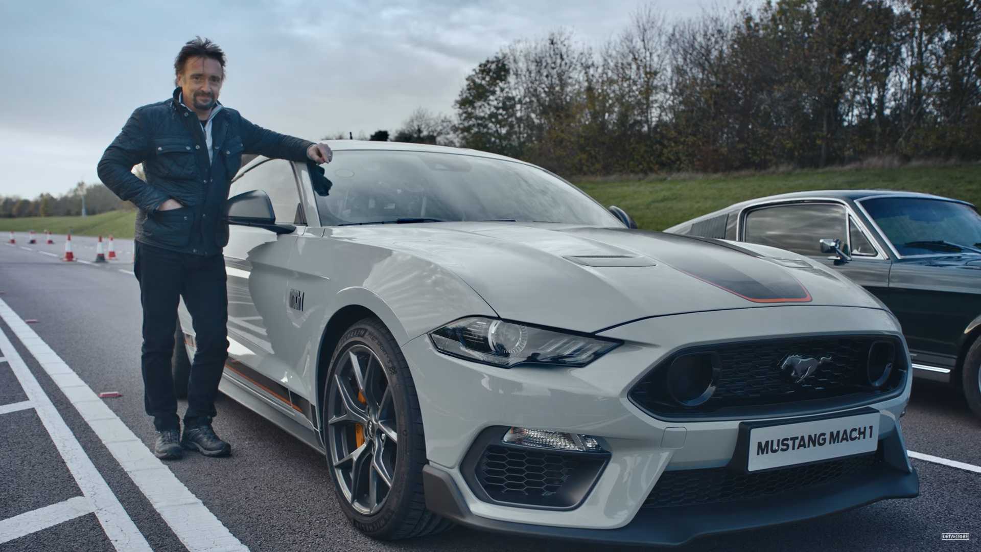 Richard Hammond Takes the Ford Mustang Mach 1 to Test Drive