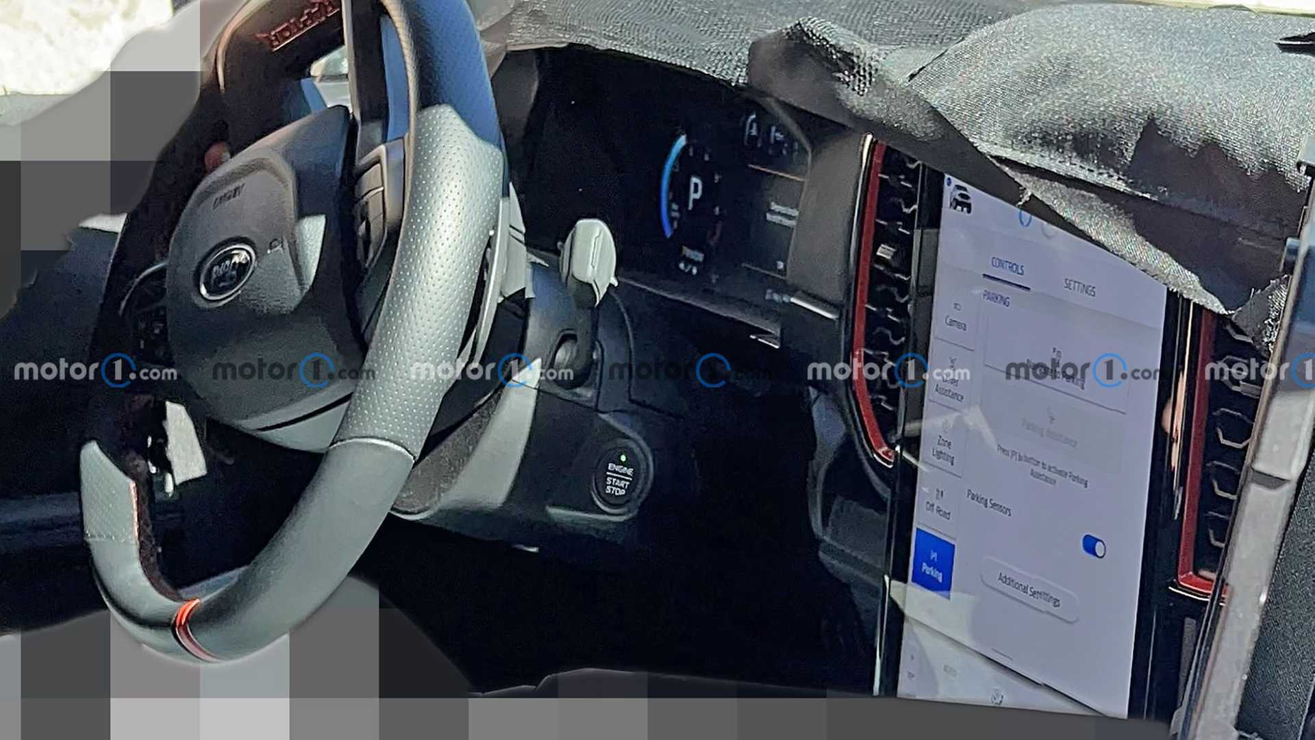 Ford Ranger Raptor Interior Spied For First Time