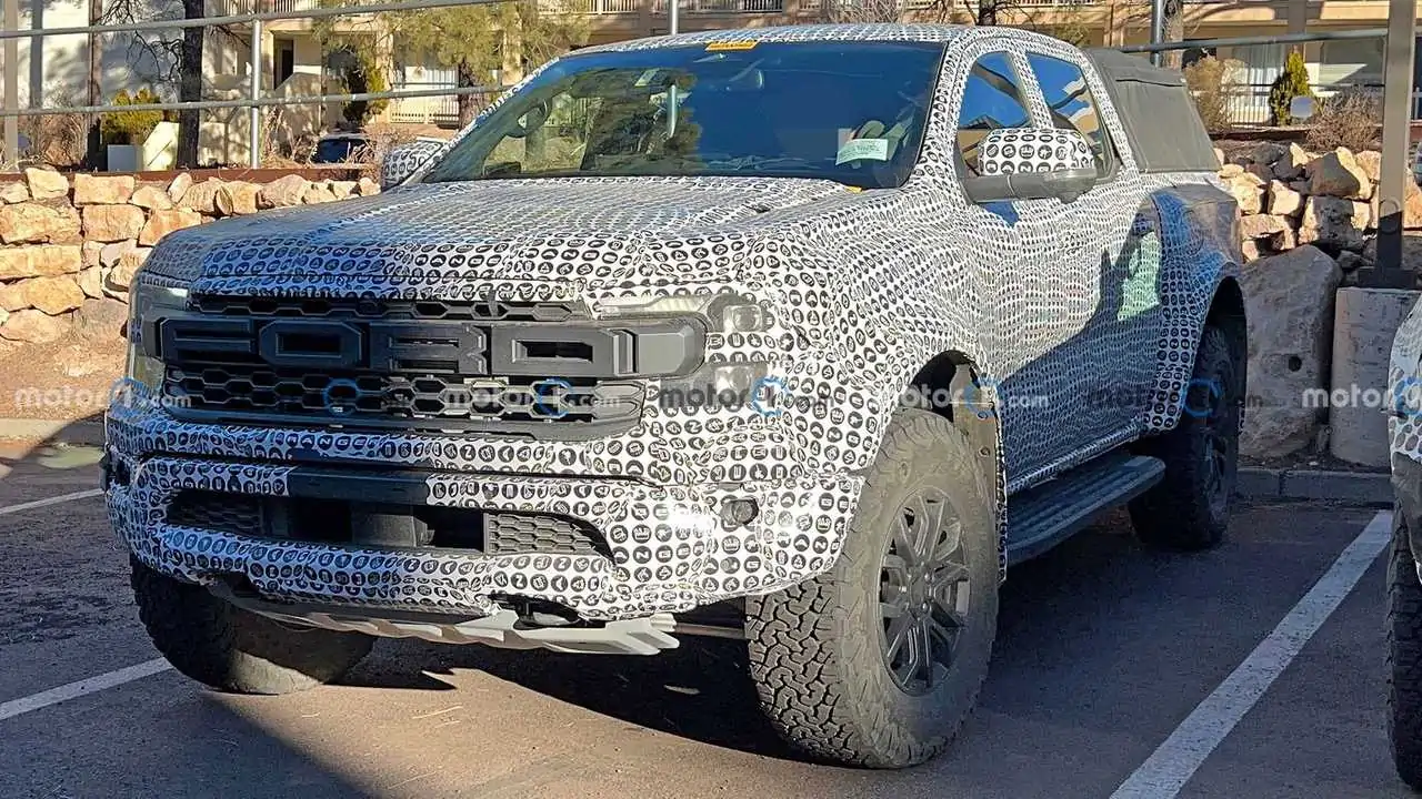 Ford Ranger Raptor Interior Spied For First Time