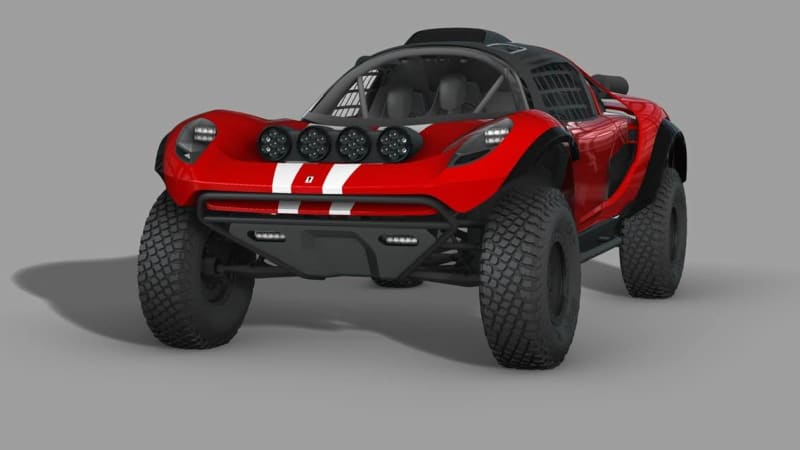 Glickenhaus008 Baja Dakar Buggy Updated in Official Renderings