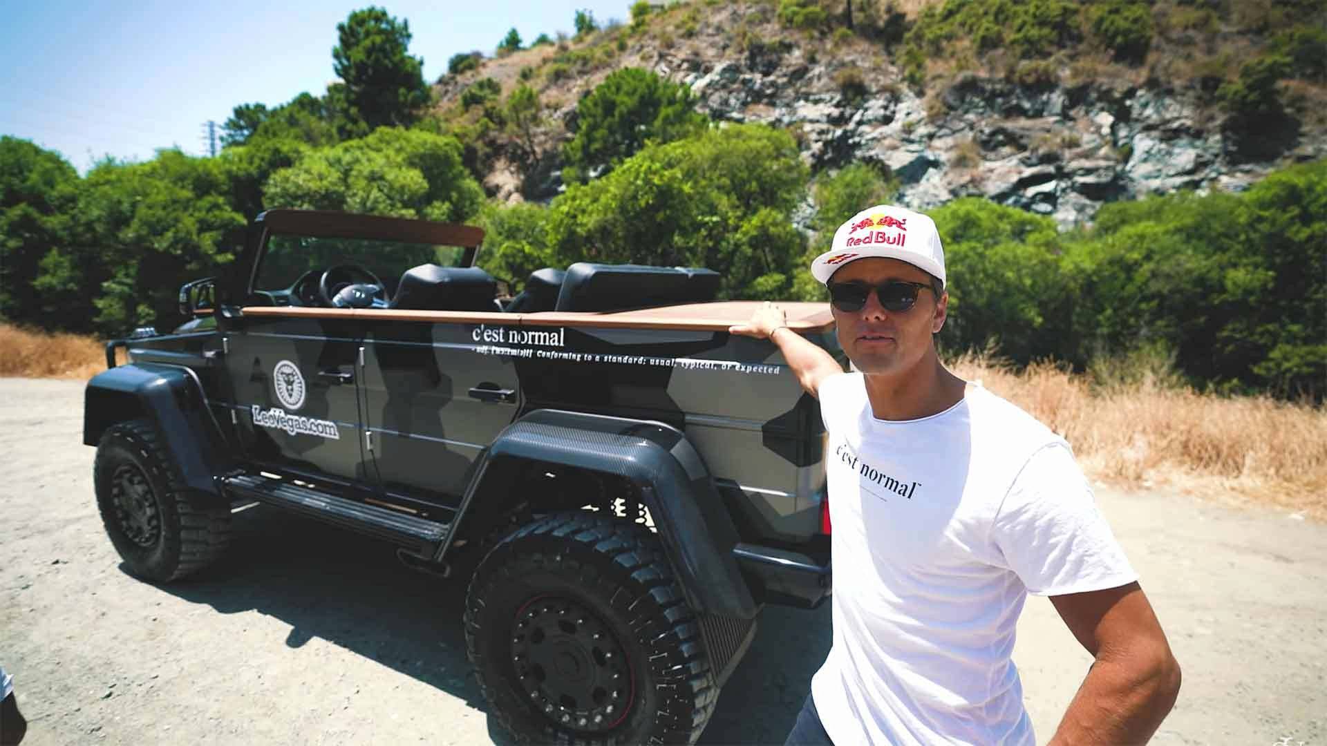 Jon Olsson Converts His G-Class into a 780-HP, Teak Covered Convertible