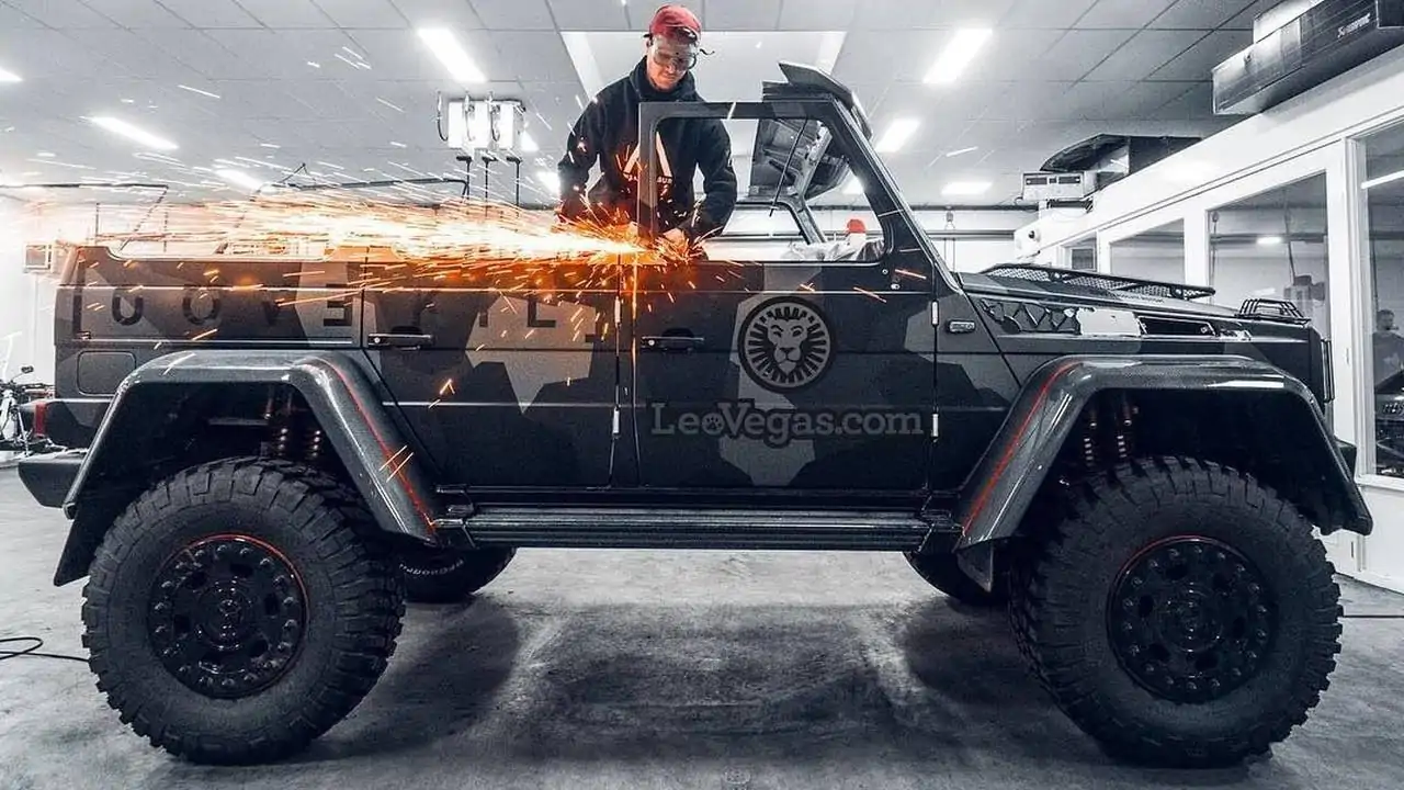 Jon Olsson Converts His G-Class into a 780-HP, Teak Covered Convertible