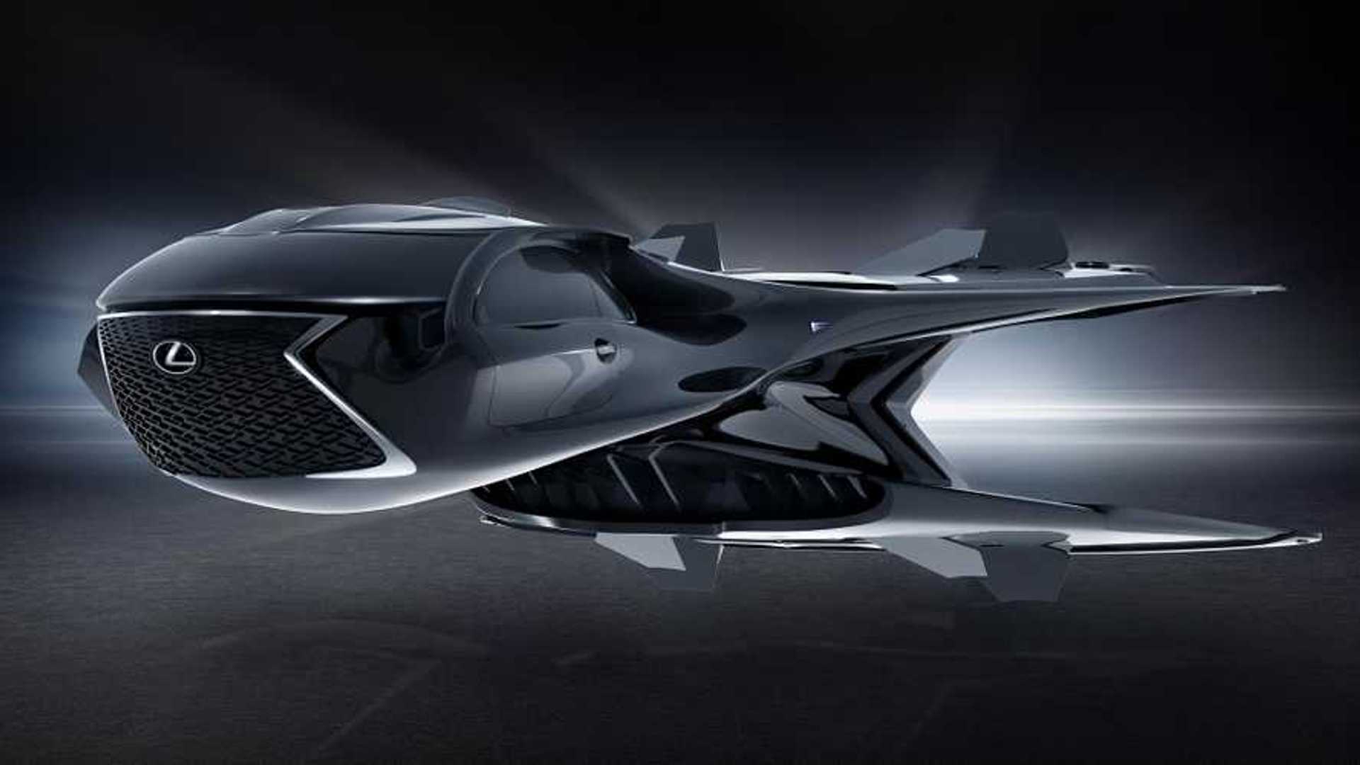 Lexus Launches an Alien-Looking Spaceship for a New MIB Movie