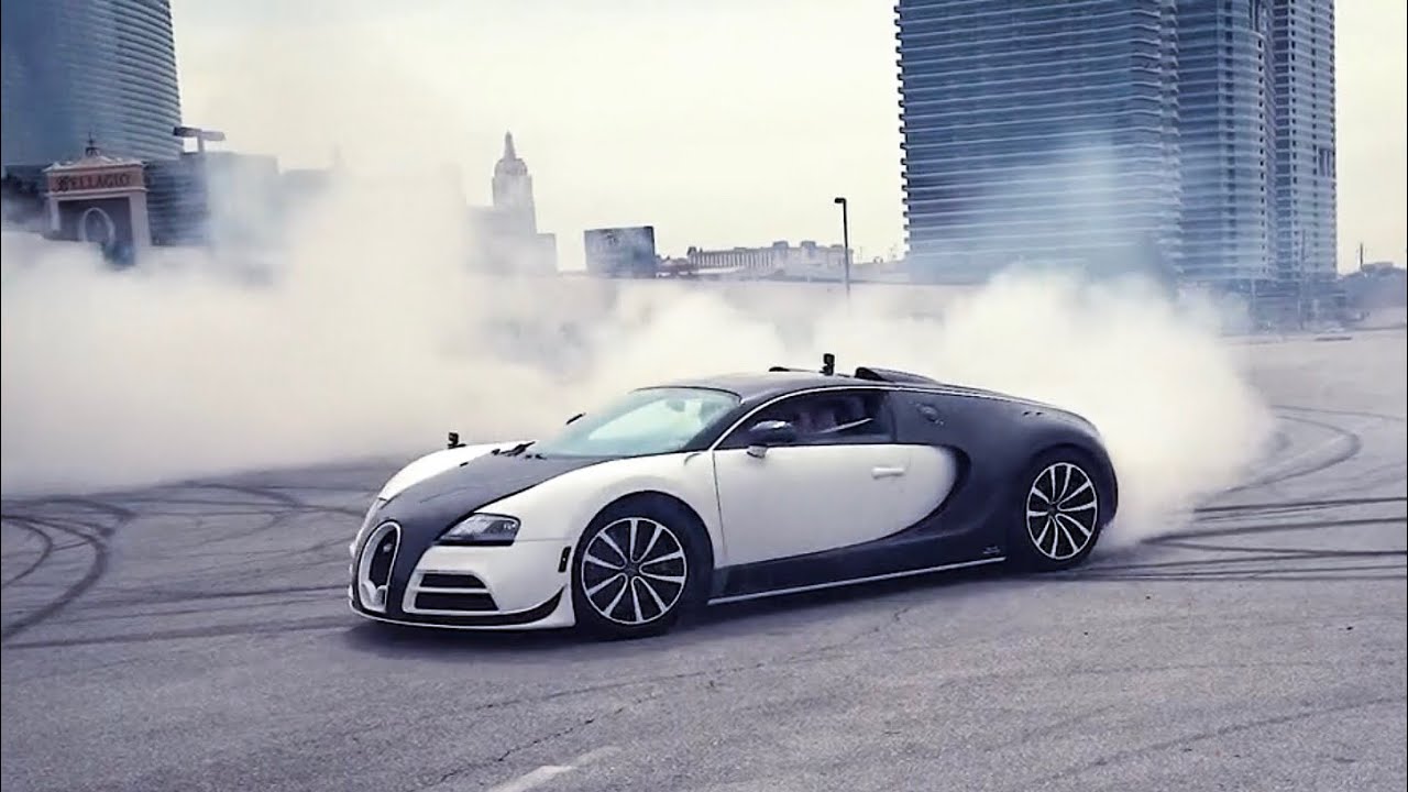 Watch This Bugatti Do the World's Most Expensive Burnout, Worth $2.3M