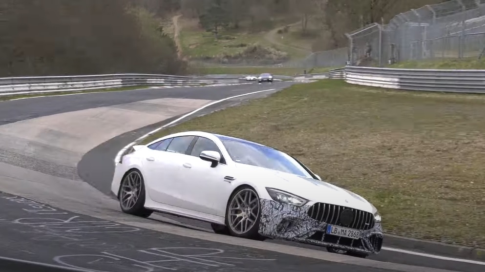 Mercedes-AMG GT-73e Spied Testing at The Nurburgring