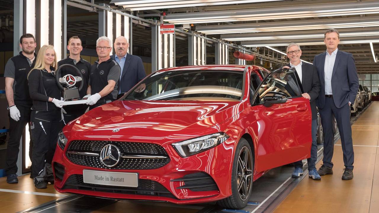 Mercedes Launches A-Class Production; 7 Other Compact Vehicles Coming