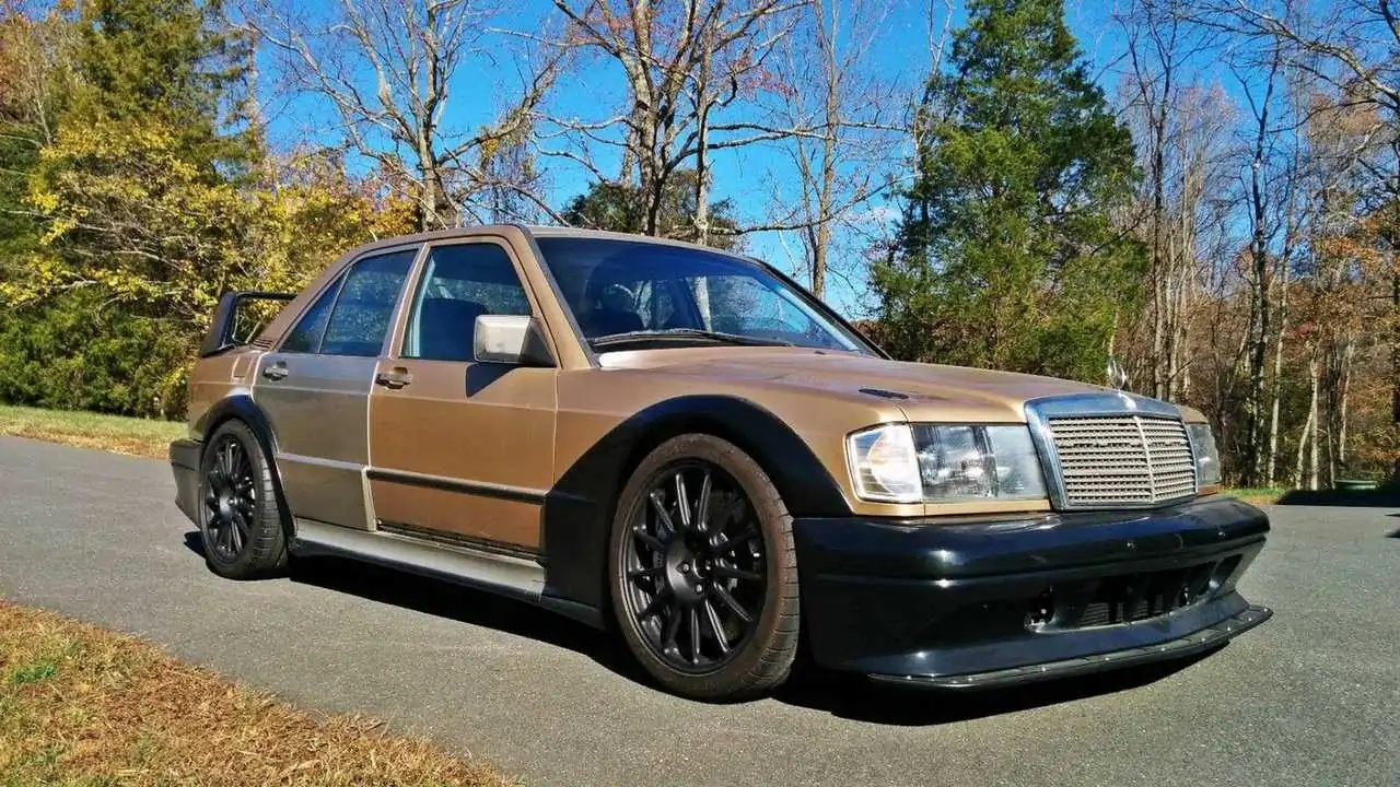 Frankenstein Benz - Engineers Slap Mercedes 190E Body Onto AMG C63