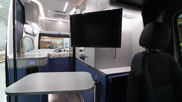 Advanced Reveals Kelvin: A Small Camper Van with a Big Home Office