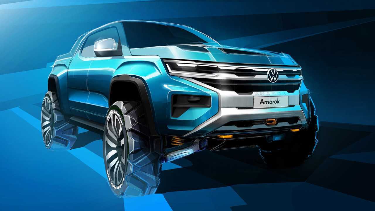 2023 Volkswagen Amarok Teased Inside and Out Looking Tough