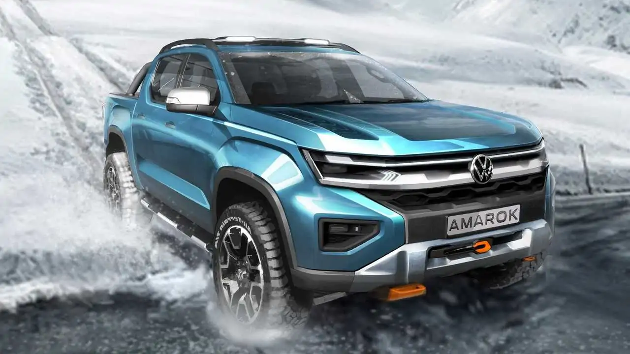 2023 Volkswagen Amarok Teased Inside and Out Looking Tough