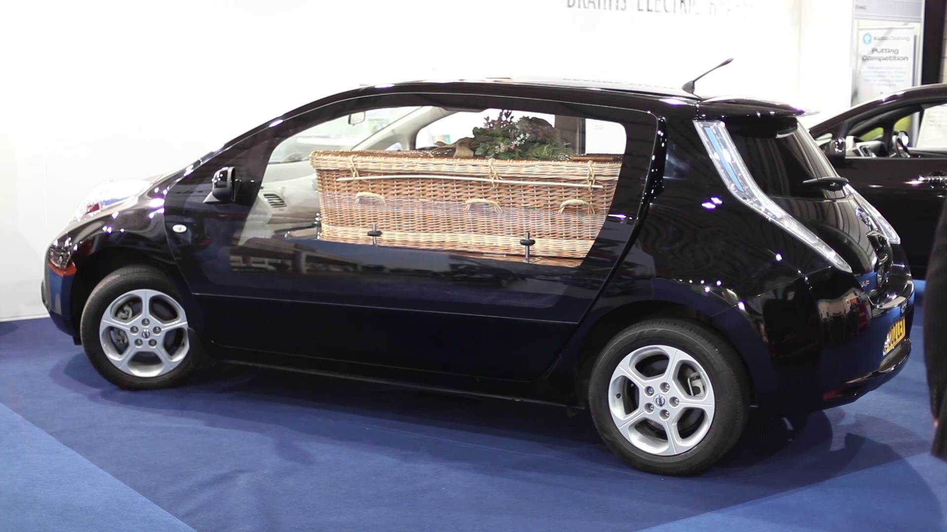 Nissan Leaf hearse brings eco-consciousness to your last resting place