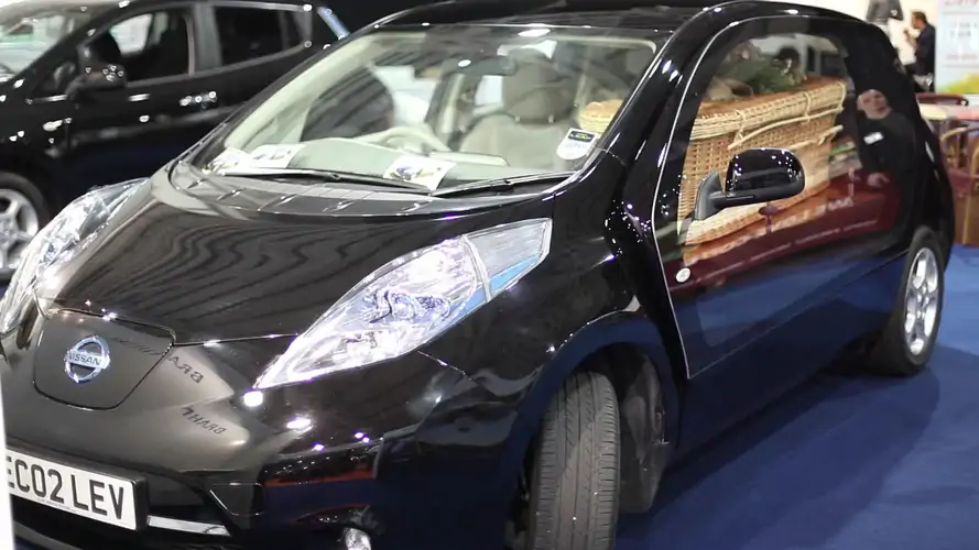 Nissan Leaf hearse brings eco-consciousness to your last resting place