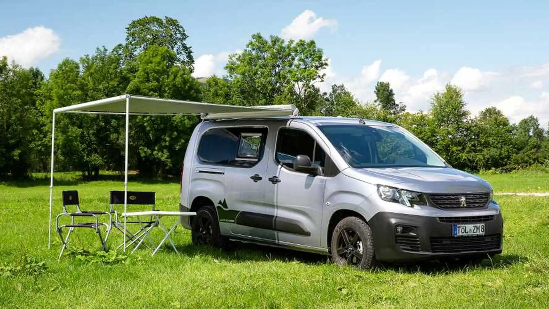 Peugeot Launches Two Tiny Camper Vans for European Adventurers