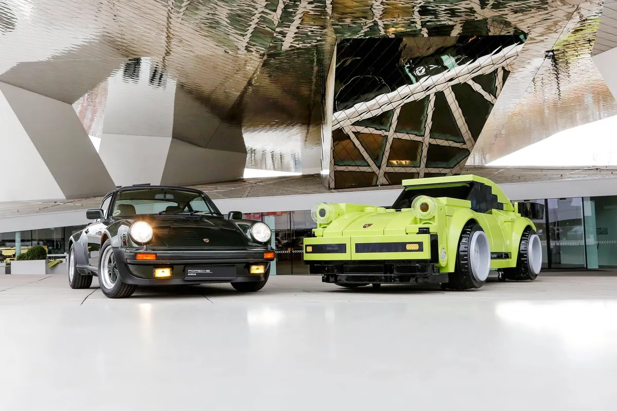 Porsche Uses Massive Lego Bricks To Create Life-Sized 911 Turbo