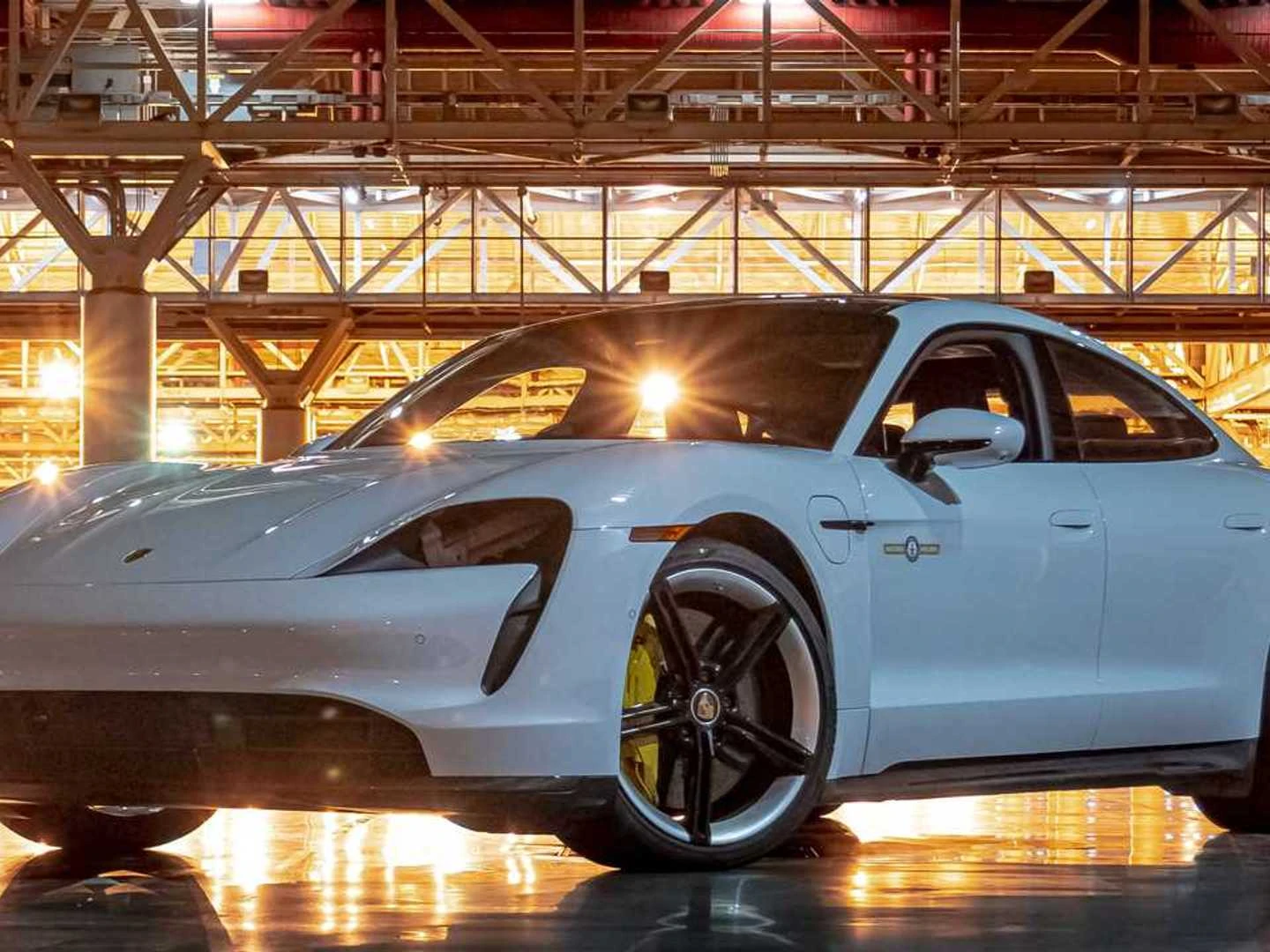 Porsche Taycan Breaks Indoor Speed Record After Hitting 102.6 MPH