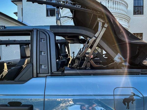 Ford Bronco Soft Top May Be Rubbing Paint Off Roll Bar