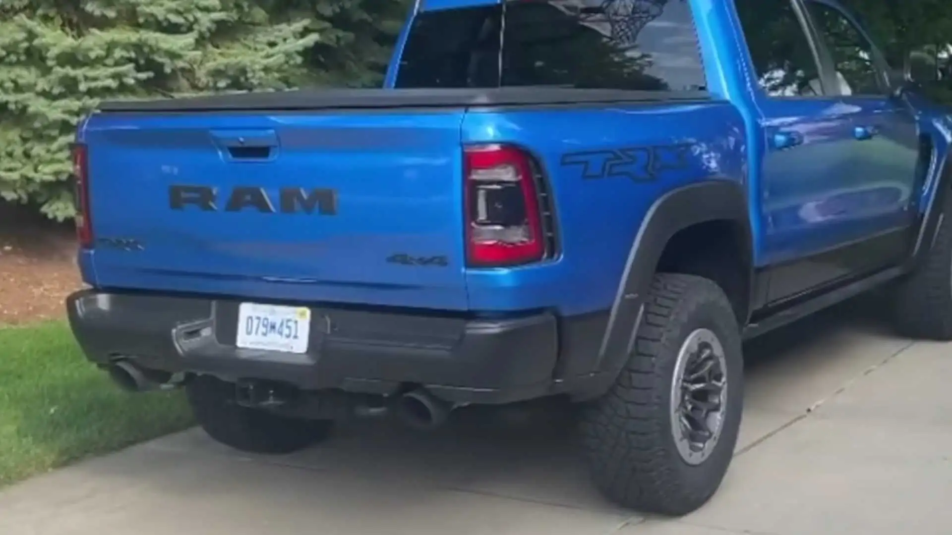 2021 Ram TRX Cold Start video reveals Exhaust Volume, Idle Sound