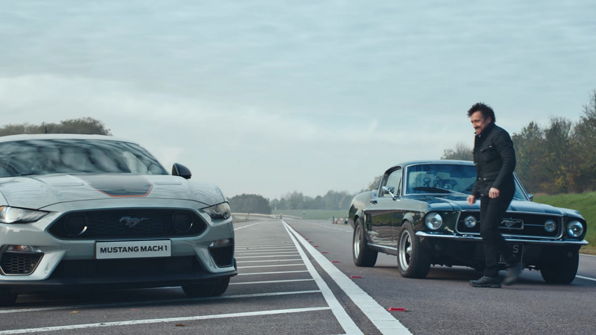 Richard Hammond Takes the Ford Mustang Mach 1 to Test Drive