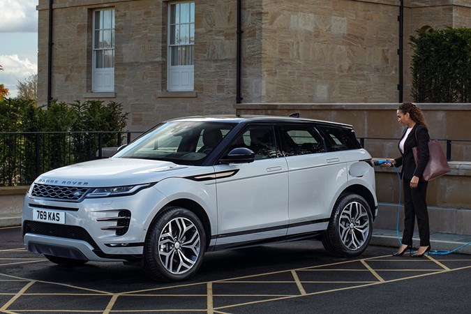 Land Rover EvoquePHEV Spotted Advertising Upcoming Powertrain