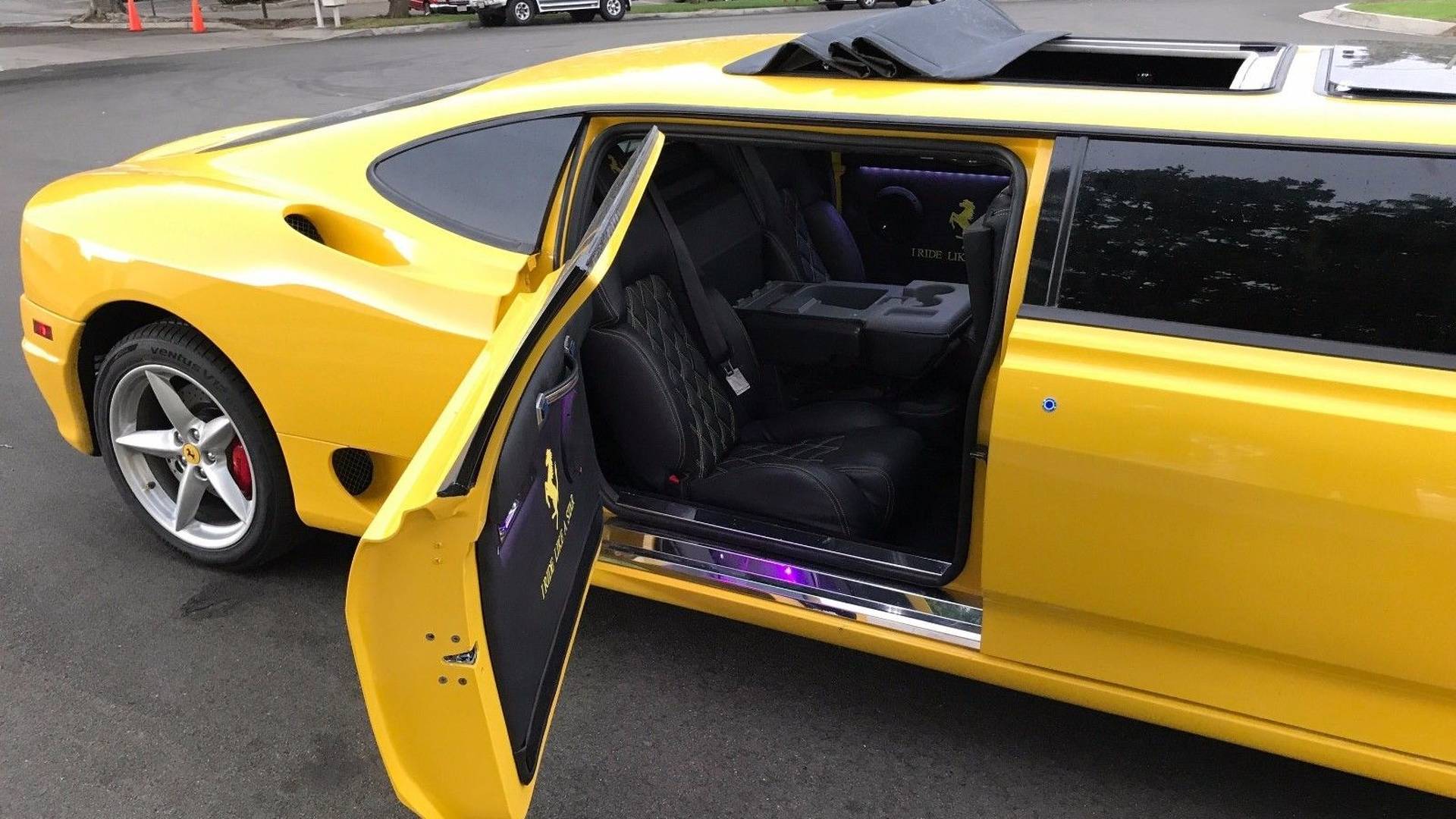 Ferrari 360 Limo wins $104,400 bid on eBay but fails to sell