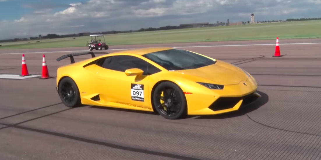 Lamborghini Huracan sets new half-mile record at 259.67 MPH