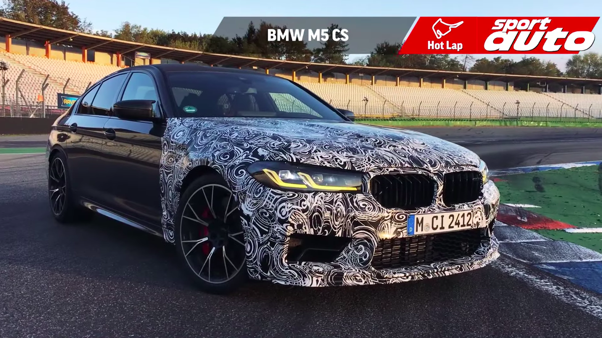 BMW M5CS Features a German Race Track Like No Other Sedans Before It