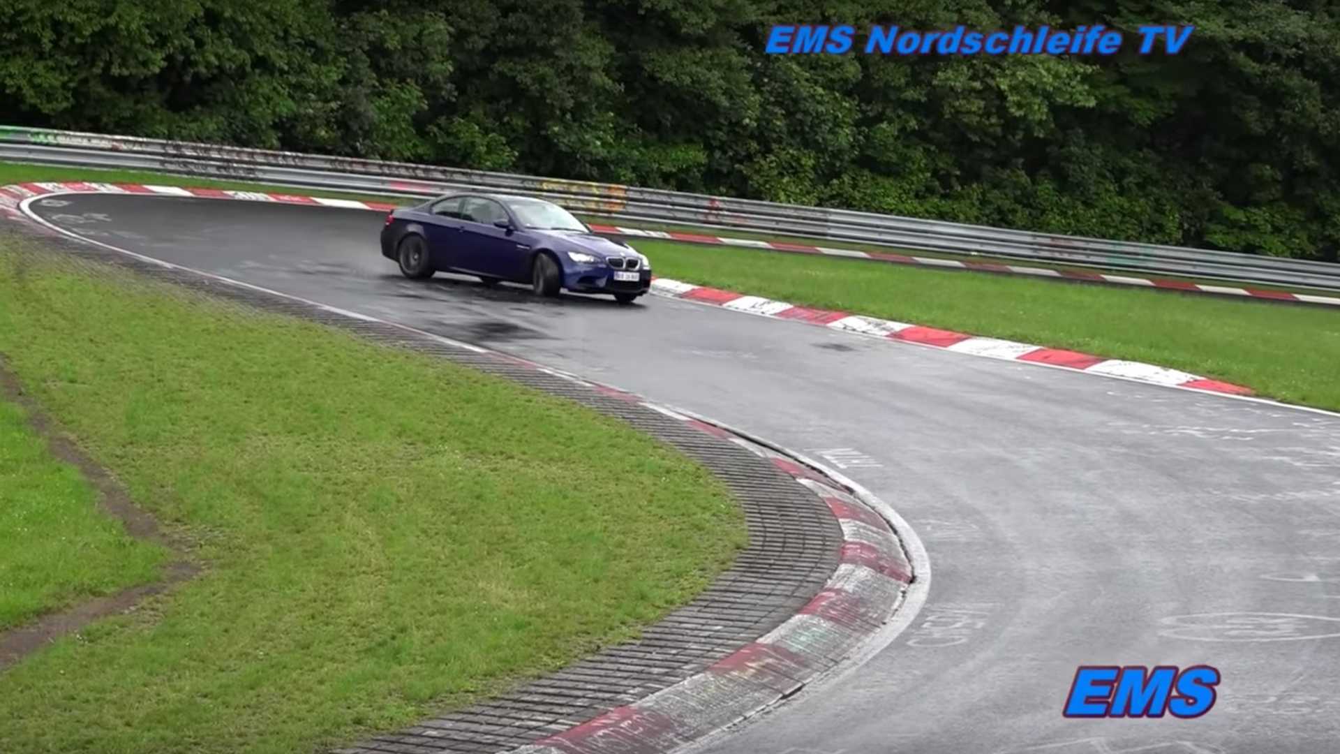 Watch What Happens when Amateurs Drive on a Wet Nurburgring