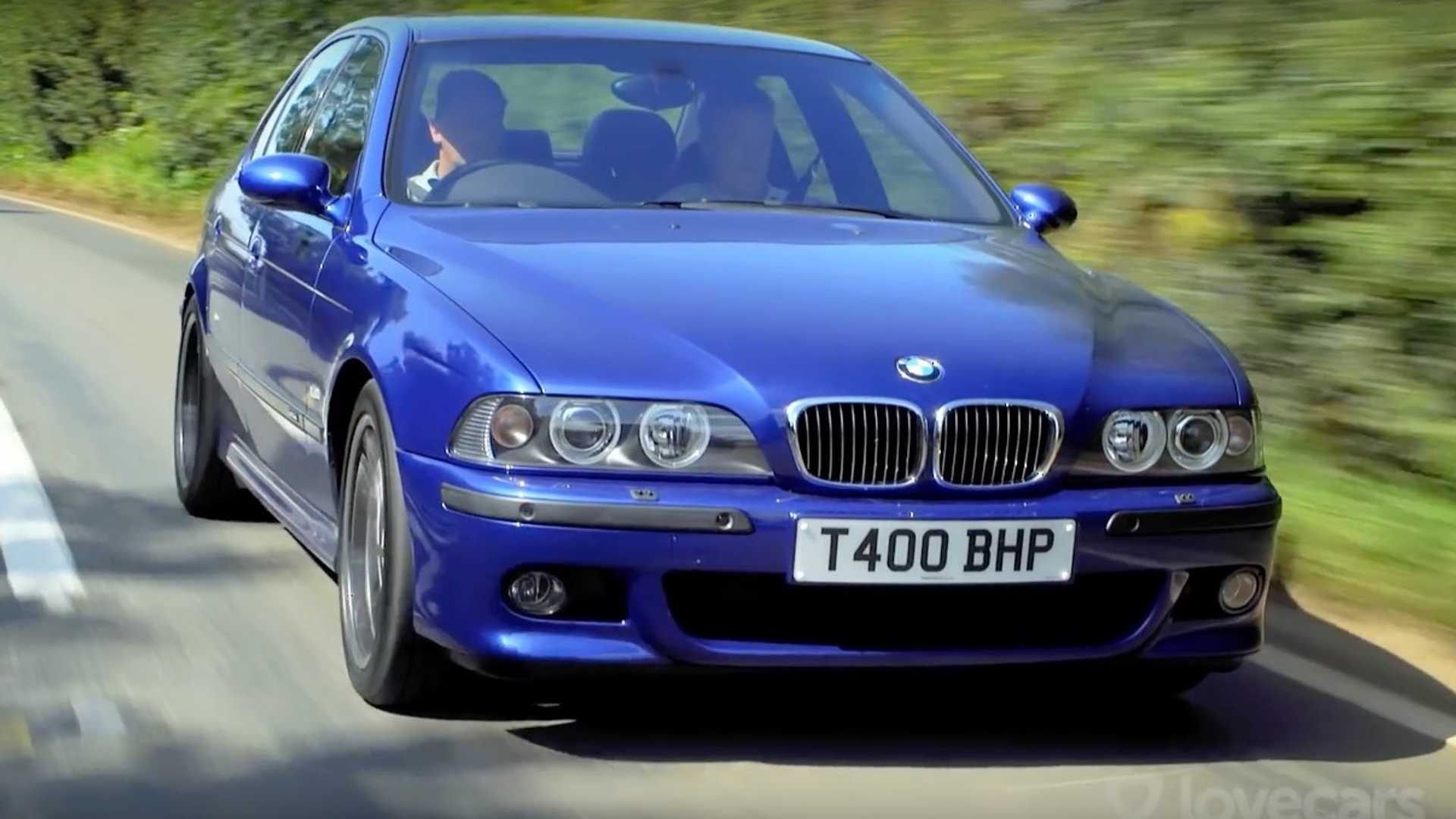 Tiff Needell drives all BMW M5s back-to-back