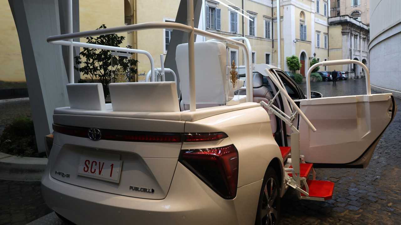 Toyota Mirai is the Next Official Popemobile