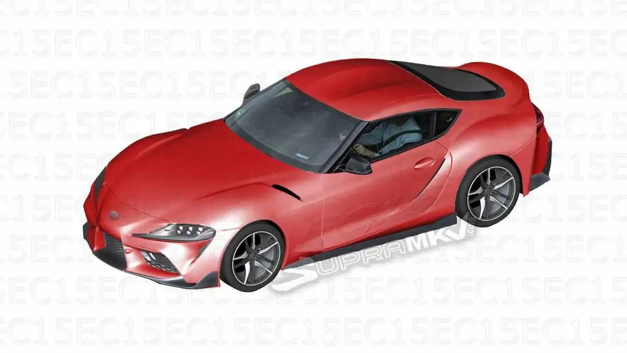 2020 Toyota Supra Front Design Leaked In Revealing Spy Photo