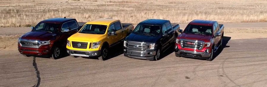 America Duels Nissan Titan In V8 Truck Drag Race