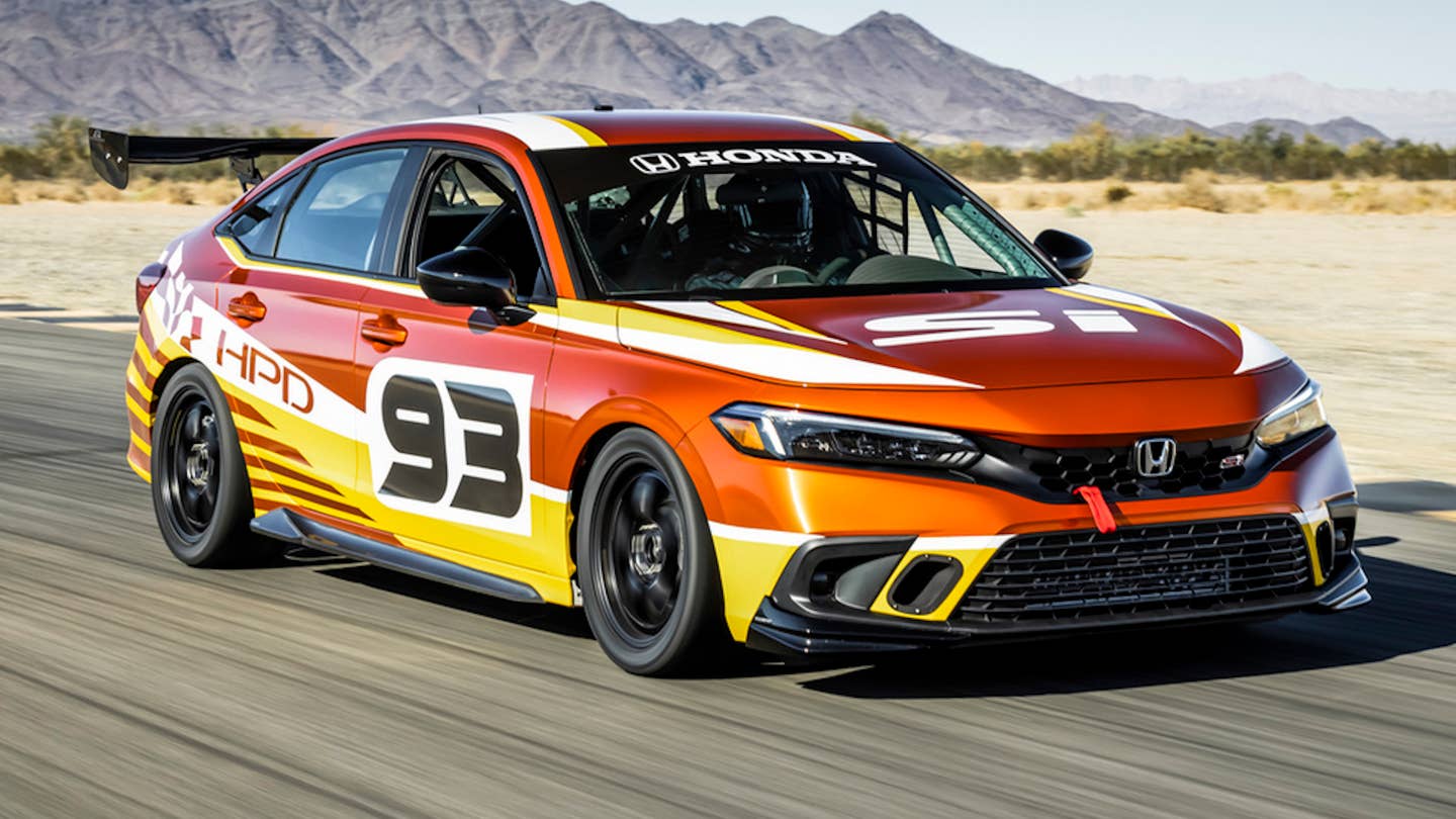 Honda Preparing To Race The 2022 Civic