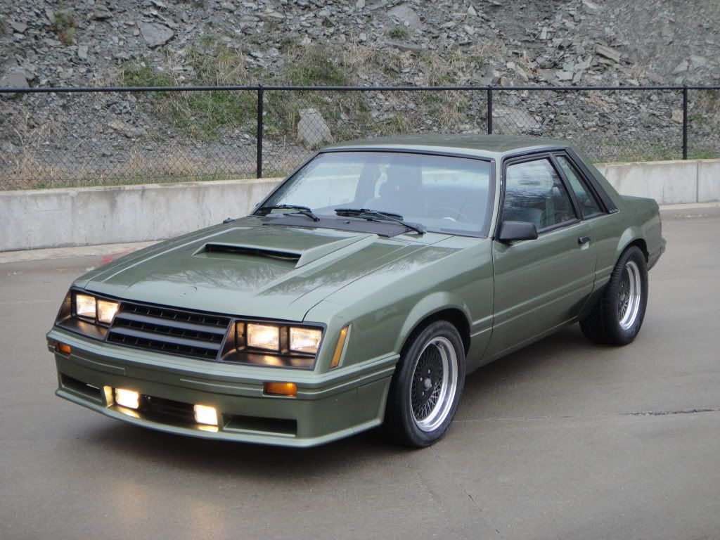 Ford Mustang Fox Body Notchback Rendering Wants to Bring Back the '80s