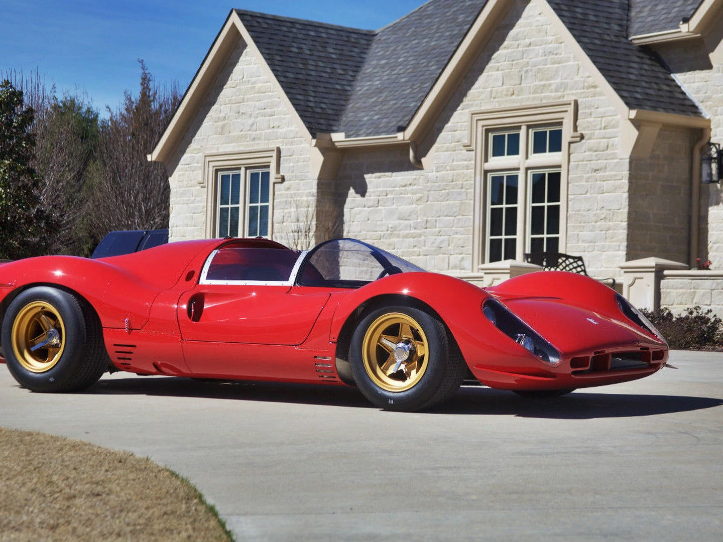 A 1967 Ferrari P4 replica is available on eBay for $850,000