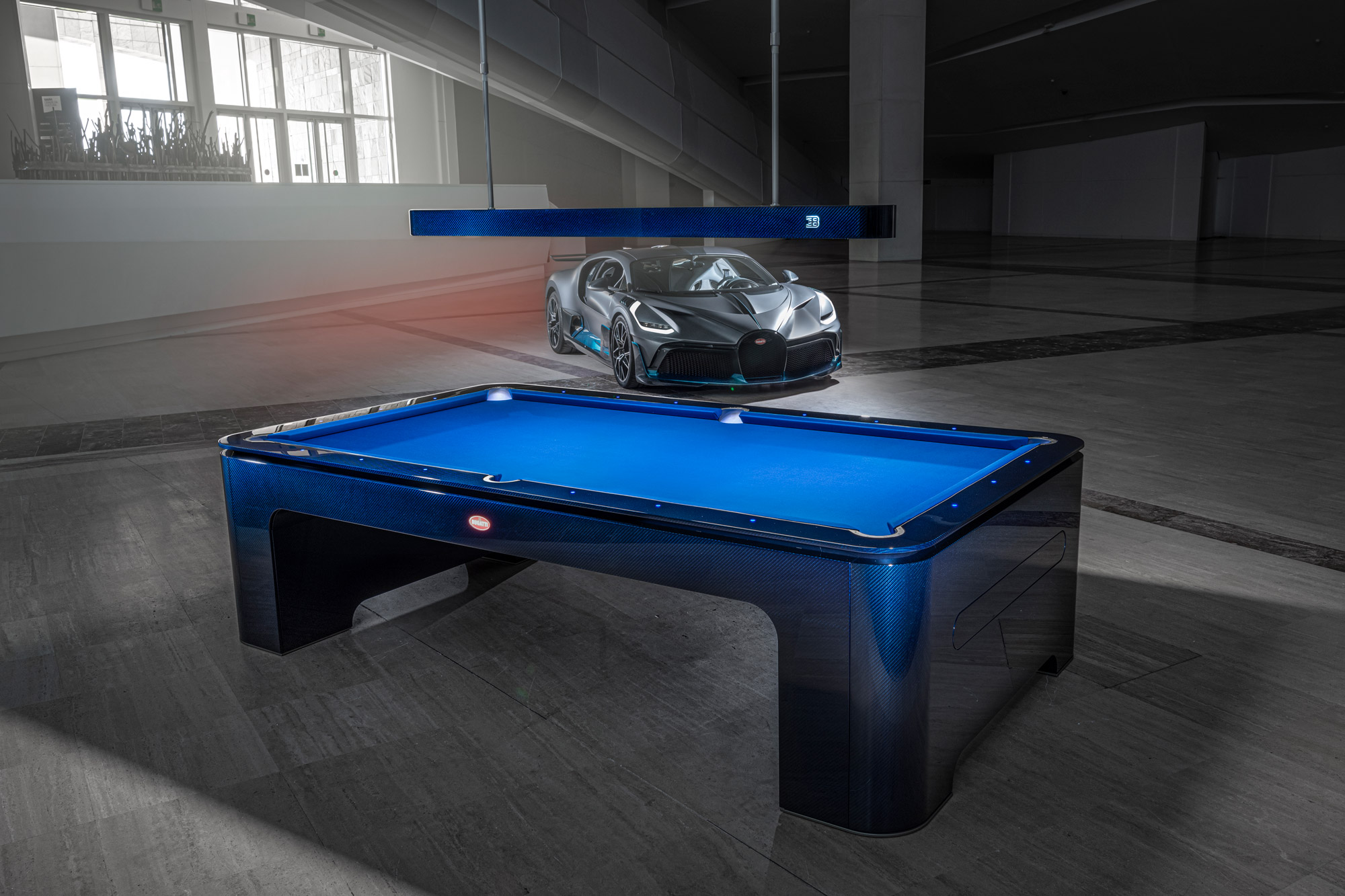 Bugatti's Carbon Fiber Pool Table is as Impressive as Its Cars