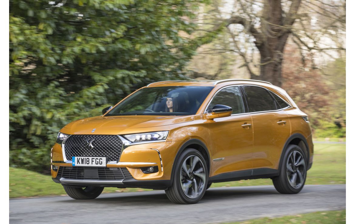 The DS 7 Crossback SUV is available with a new hybrid engine and a beautiful design