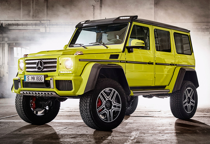 Mercedes-Benz G500 4x42 starting at EUR226,100