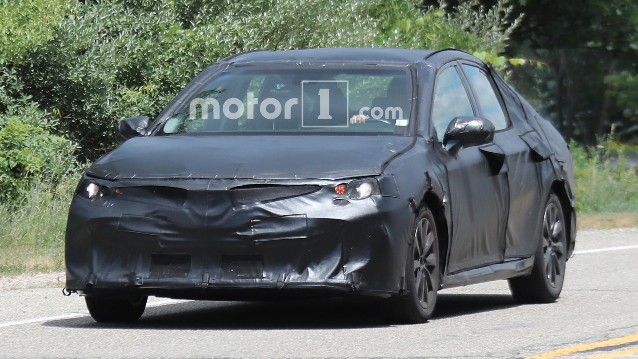 The next-gen Toyota Camry is spotted looking amazing